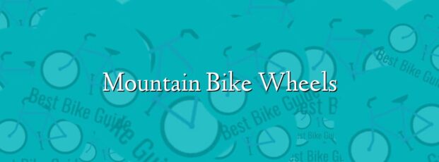 Mountain Bike Wheels Mountain Bike Wheels